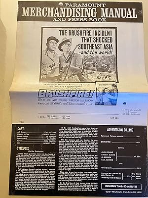 Seller image for Brushfire Pressbook 1962 John Ireland, Everett Sloane, Jo Morrow for sale by AcornBooksNH