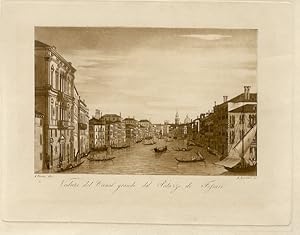 Bild des Verkufers fr Veduta del Canal Grande del Palazzo de Foscari. zum Verkauf von Libreria Oreste Gozzini snc