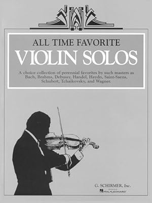 Imagen del vendedor de All Time Favorite Violin Solos a la venta por GreatBookPrices