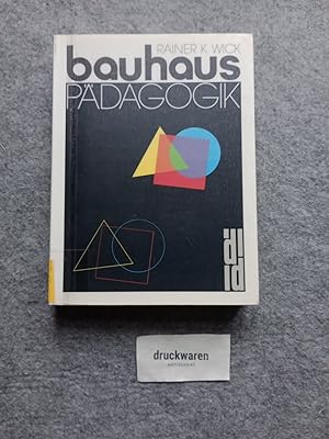 Bild des Verkufers fr Bauhaus-Pdagogik. DuMont-Dokumente. zum Verkauf von Druckwaren Antiquariat