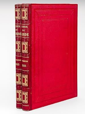 Seller image for Le Tour du Monde. Nouveau Journal des Voyages [ 2 Tomes - 1er et 2e Semestre : Anne 1885 Complte - Tome XLIX et L ] [ Contient notamment : ] Voyage chez les Bnadirs, les omalis et les Bayours, par G. Rvoil, en 1882 et 1883 - La Perse, la Chalde et la Susiane, par Mme Jane Dieulafoy - A travers l'Alsace et la Lorraine par Charles Grad - Huit jours aux Indes par M. Emile Guimet - Les Iles Wallis par le docteur Emile Deschamps - La Belgique par Camille Lemonnier - Une Anne au Cap Horn par le docteur Hyades - Voyage dans le haut Laos par le docteur P. Neis - Promenades en Ocanie. Les Tubuais et l'Archipel de Cook par Aylic Marin. Les Archipels Samoa et Tonga - Au Pays des Massa (Afrique Centrale) par M. Thomson - for sale by Librairie du Cardinal