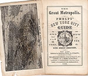 Seller image for The Great Metropolis - Phelps' New York City Guide.- 1866 for sale by Pages For Sages