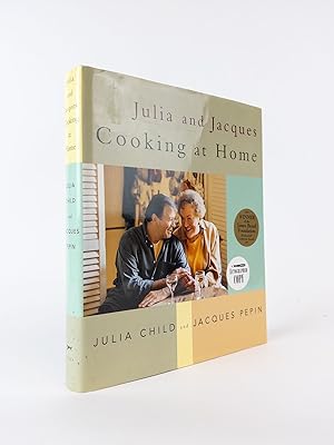 Seller image for JULIA AND JACQUES: COOKING AT HOME [Signed] for sale by Second Story Books, ABAA