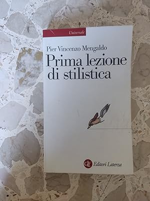 Immagine del venditore per Prima lezione di stilistica venduto da librisaggi