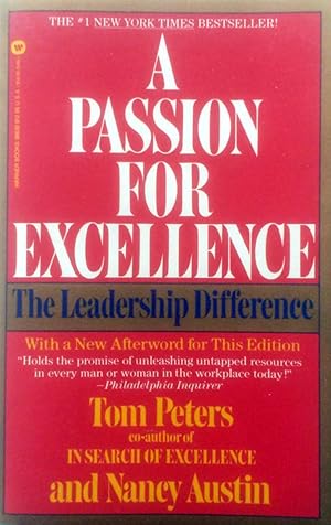 Imagen del vendedor de A Passion for Excellence: The Leadership Difference a la venta por Kayleighbug Books, IOBA