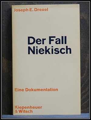 Bild des Verkufers fr Der Fall Niekisch. Eine Dokumentation. zum Verkauf von Antiquariat Johann Forster