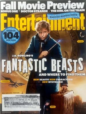 Seller image for Entertainment Weekly Magazine: August 19, 2016 for sale by Kayleighbug Books, IOBA