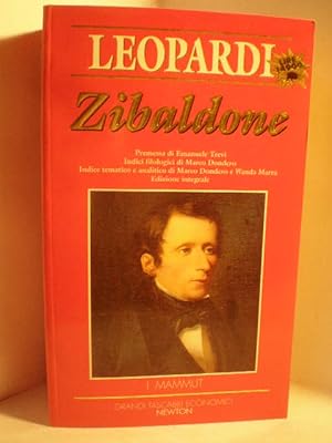 Leopardi. Zibaldone