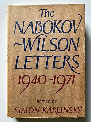 The Nabokov-Wilson Letters 1940-1971.