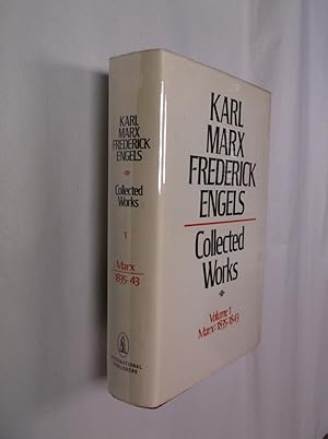 Karl Marx-Frederick Engels Collected Works: Volume 1 Karl Marx (1835-43)