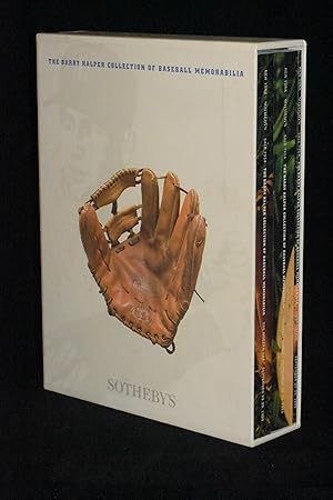 Imagen del vendedor de The Barry Halper Collection of Baseball Memorabilia: 3 Volumes, Slipcase: Early Years / Modern Era / Information and Paper Program Auctions Results a la venta por Books by White/Walnut Valley Books