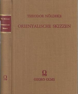 Bild des Verkufers fr Orientalische Skizzen. - Nachdruck der Ausgabe Berlin 1892. zum Verkauf von Antiquariat Carl Wegner