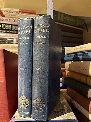 Bild des Verkufers fr A History of Israel Vol. I From the Exodus to the Fall of Jerusalem, 586 B.C.; and Vol. II From the Fall of Jerusalem, 586 B.C. to the Bar-Kokhba Revolt, A.D. 135, 2 volumes complete zum Verkauf von GoldBookShelf