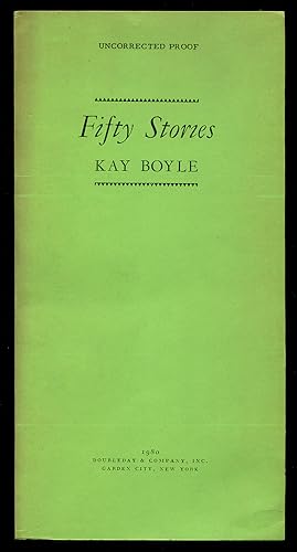 Immagine del venditore per Fifty Stories venduto da Between the Covers-Rare Books, Inc. ABAA