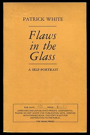 Bild des Verkufers fr Flaws in the Glass: A Self-Portrait zum Verkauf von Between the Covers-Rare Books, Inc. ABAA