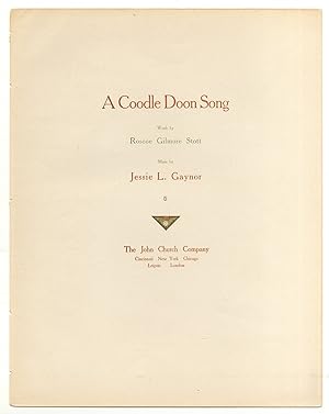 Seller image for [Sheet music]: A Coodle Doon Song for sale by Between the Covers-Rare Books, Inc. ABAA