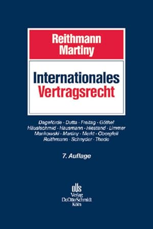 Bild des Verkufers fr Internationales Vertragsrecht: Das internationale Privatrecht der Schuldvertrge zum Verkauf von Studibuch