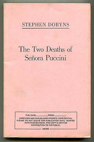 Seller image for The Two Deaths of Seora Puccini for sale by Between the Covers-Rare Books, Inc. ABAA