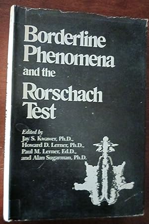 Seller image for Borderline Phenomena and the Rorschach Test for sale by Gargoyle Books, IOBA