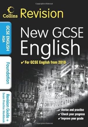 Seller image for GCSE English & English Language for AQA: Foundation: Revision Guide and Exam Practice Workbook (Collins GCSE Revision) for sale by WeBuyBooks 2