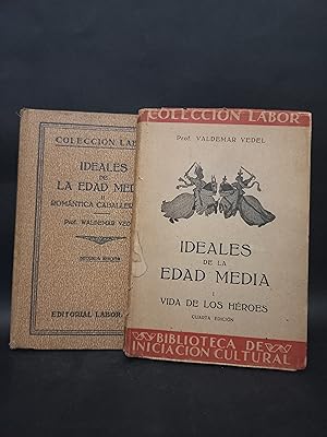 Image du vendeur pour Ideales de la Edad Media Tomo I y II - Primera edicin mis en vente par Libros de Ultramar Alicante