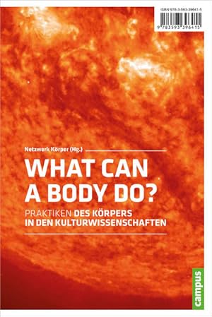 What Can a Body Do? Praktiken und Figurationen des Körpers in den Kulturwissenschaften