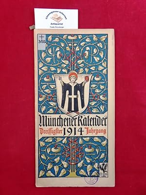 Bild des Verkufers fr Mnchener Kalender 1914. zum Verkauf von Chiemgauer Internet Antiquariat GbR