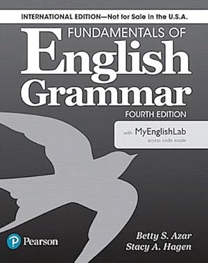 Imagen del vendedor de Fundamentals of English Grammar 4e Student Book with MyLab English, International Edition a la venta por AHA-BUCH GmbH