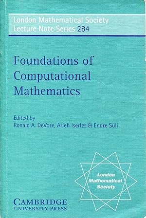 Immagine del venditore per Foundations of Computational Mathematics (London Mathematical Society - Lecture Note Series 284) venduto da Sylvain Par