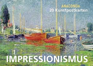 Imagen del vendedor de Postkartenbuch Impressionismus a la venta por Antiquariat Mander Quell