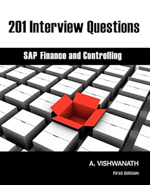 Imagen del vendedor de 201 Interview Questions - SAP Finance and Controlling a la venta por WeBuyBooks