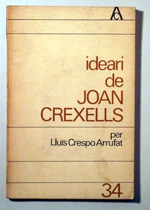 Bild des Verkufers fr IDEARI DE JOAN CREXELLS - Barcelona 1967 zum Verkauf von Llibres del Mirall