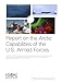 Imagen del vendedor de Report on the Arctic Capabilities of the U.S. Armed Forces [Soft Cover ] a la venta por booksXpress