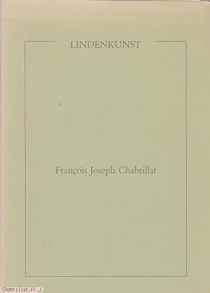 Bild des Verkufers fr Lindenkunst / Franois Joseph Chabrillat. [Hrsg.: Akademie Schloss Solitude] zum Verkauf von Licus Media