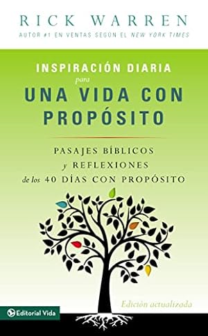 Seller image for Inspiracion diaria para una vida con proposito / Daily Inspiration for the Purpose Driven Life for sale by Collectors' Bookstore