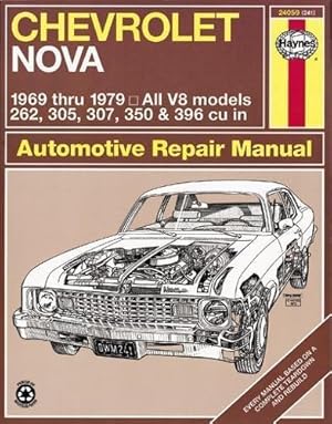 Bild des Verkufers fr Chevrolet Nova 1969-79 Owner's Workshop Manual zum Verkauf von Collectors' Bookstore