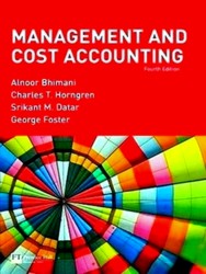 Imagen del vendedor de Management and Cost Accounting a la venta por Collectors' Bookstore
