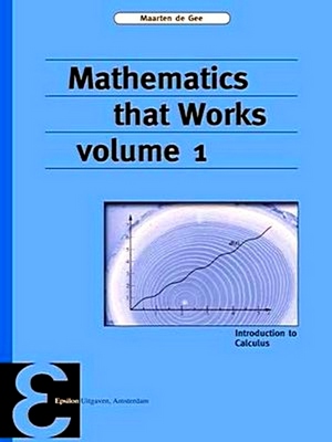 Seller image for Epsilon Uitgaven 90 - Mathematics That Works 1 for sale by Collectors' Bookstore