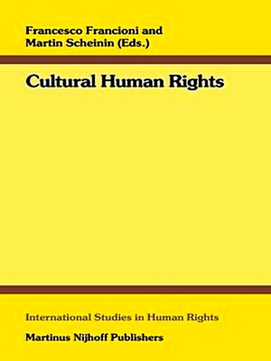 Seller image for Cultural Human Rights for sale by Collectors' Bookstore
