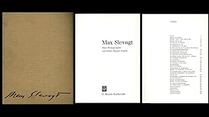 Bild des Verkufers fr Max Slevogt. Eine Monographie (Originalausgabe 1968 zum Verkauf von Libro-Colonia (Preise inkl. MwSt.)