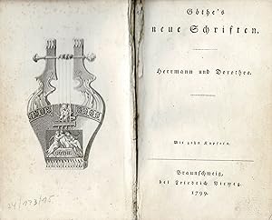 Hermann und Dorothea. Neue Ausgabe mit zehn Kupfern (Originalausgabe 1799)