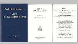 Bild des Verkufers fr Codex Juris Canonici. Codex Des Kanonischenrechtes. Lateinisch-Deutsche Ausgabe (Originalausgabe 2001) zum Verkauf von Libro-Colonia (Preise inkl. MwSt.)