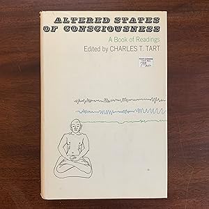 Seller image for Altered States of Consciousness 1st Ed First Print Fine for sale by ExileBooks
