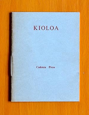 Bild des Verkufers fr Kioloa zum Verkauf von Woodbridge Rare Books
