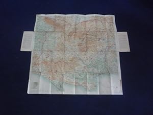 Manoeuvre map 1910 (with layers). Western sheet