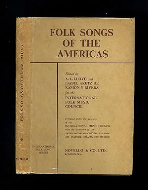 Seller image for FOLK SONGS OF THE AMERICAS (First edition, first printing) for sale by Orlando Booksellers