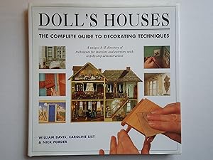 Seller image for DOLL'S HOUSES: The Complete Guide to Decorating Techniques for sale by GfB, the Colchester Bookshop