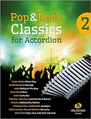 Bild des Verkufers fr Pop & Rock Classics for Accordion 2 zum Verkauf von AHA-BUCH GmbH