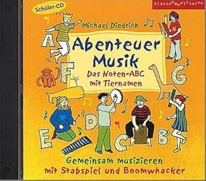 Bild des Verkufers fr Diedrich, M: Abenteuer Musik - Das Noten-ABC mit Tiernamen zum Verkauf von AHA-BUCH GmbH