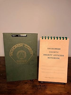 Two Snohomish County Sheriff Detective's Notebooks - Late 1960s and early 1980s